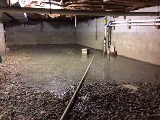 sump crawl space water pumps mediation plumbing attic leaking ducts